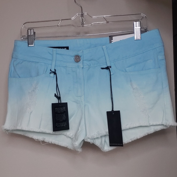 Black Orchid Ombre Cut Off Short - Picture 6 of 6